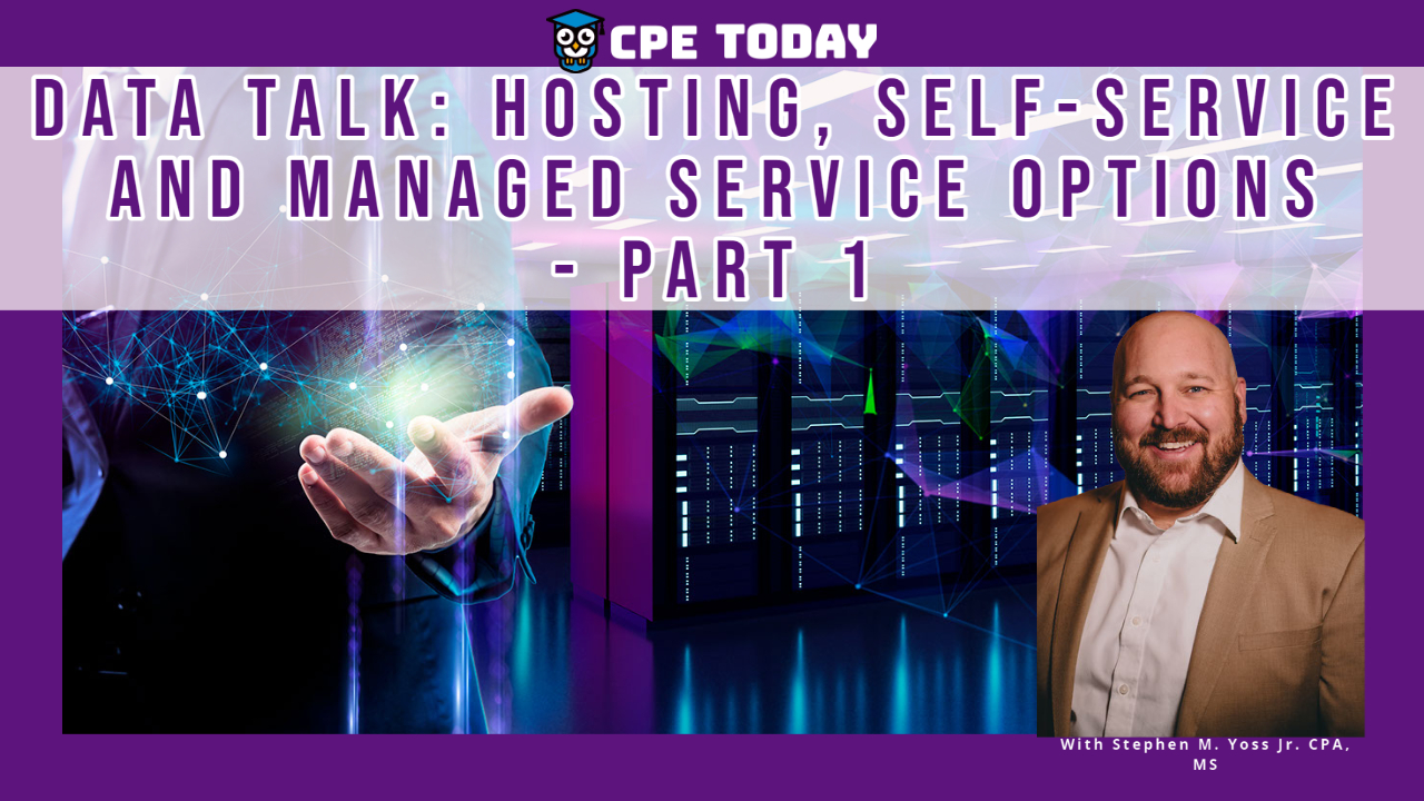 Data Talk: Hosting, Self-Service & Managed Service Options